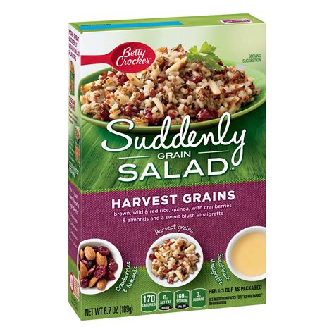 Betty Crocker Suddenly Grain Salad Harvest Grains Oz Box