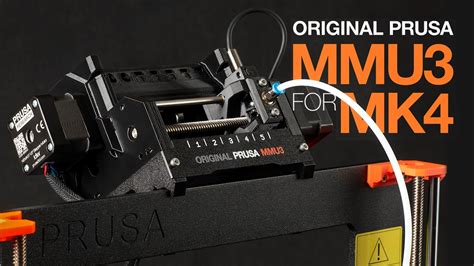 Original Prusa Multi Material Upgrade 3 Mmu3 Youtube