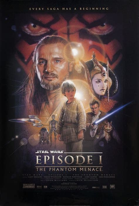 Discover The Power Of The Phantom Menace Movie Poster