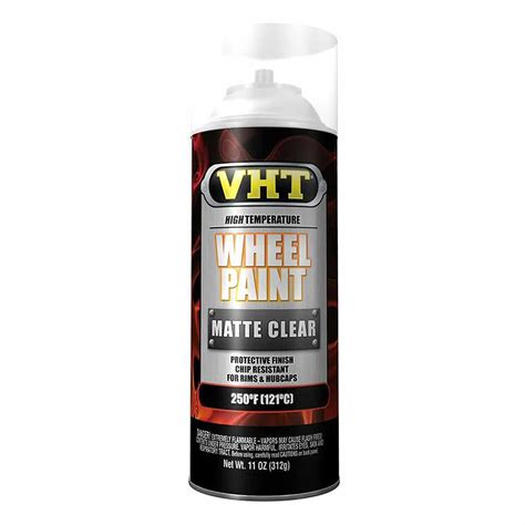 Vht High Temperature Wheel Paint Matte Clear Coat G Frost Auto