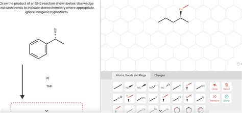 Solved Draw The Product Of An Mathrm SN 2 React