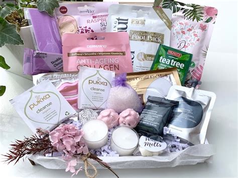 Ultimate Pamper Hamper Box For Her Spa Pamper T Sets For Etsy Uk