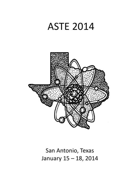 Program Aste The Association For Science Teacher Education