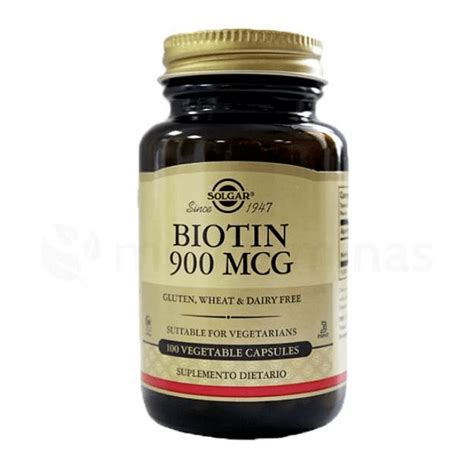 Biotin Mcg Solgar