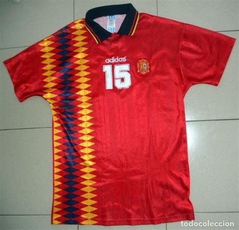 Camiseta Antigua Fútbol España Selección Españo Comprar Camisetas De