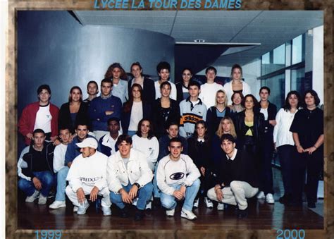 Photo de classe 1ère Bac Pro Compta de 1999 Lycée La Tour Des Dames