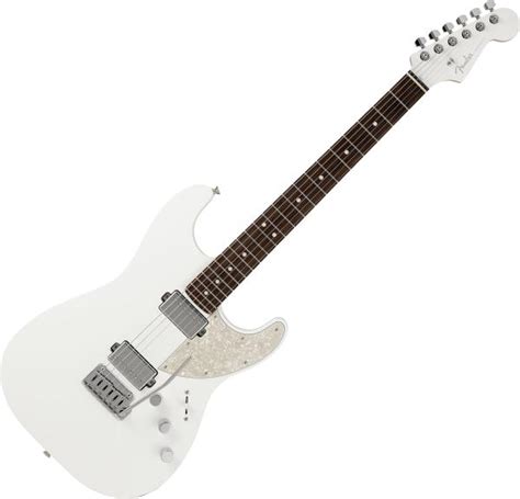 Fender Made in Japan Elemental Stratocaster - nimbus white Str shape ...