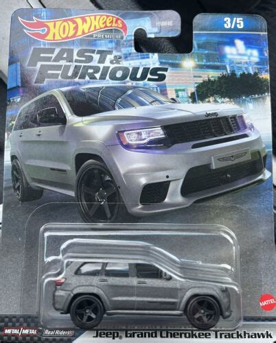 Hot Wheels Premium Fast Furious Jeep Grand Cherokee Trackhawk