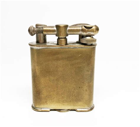 Working 1920s Lift Arm Vintage Lighter Brass Pollak Antique Lighter