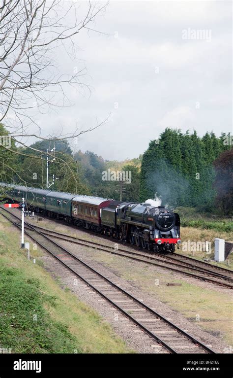 Britannia Pacific Steam Locomotive Number 70013 Oliver Cromwell