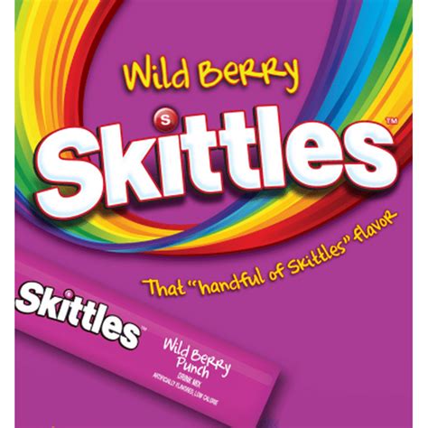 Skittles Sugar Free Wild Berry Punch Gallons To Go Powdered Drink Mix