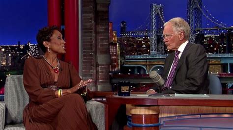 Robin Roberts Tells Letterman She S Healthier And Happier Than Ever