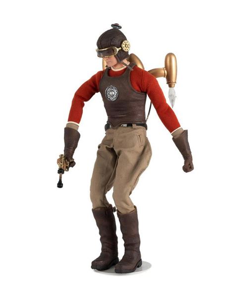 Buck Rogers Action Figure With Jet Backpack And Space Helmet Action