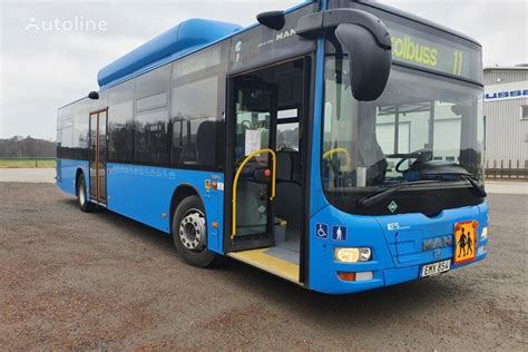 MAN Lions City A21 CNG city bus for sale Sweden KUNGENS KURVA, XF24207