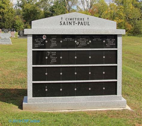 Saint Paul S Roman Catholic Cemetery In Plantagenet Ontario Find A