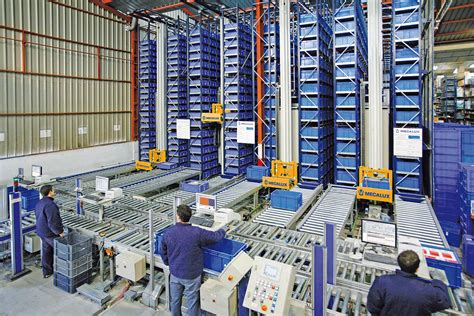 Stacker Cranes For Boxes Automated Warehouses For Boxes Mecalux