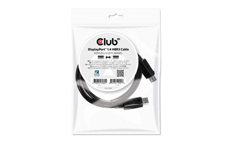 Club D Kabel Hbr Displayport Displayport M Alltron