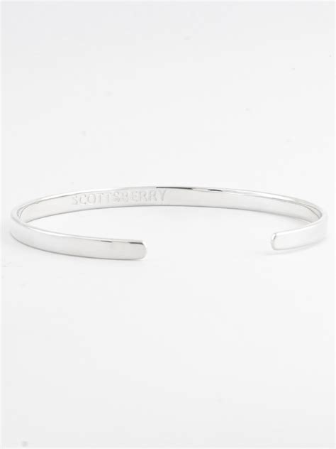 Sterling Silver Bangle Bracelet Shop Online Scottsberry