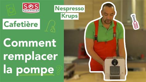 Comment Remplacer La Pompe De Sa Cafeti Re Nespresso Krups Youtube