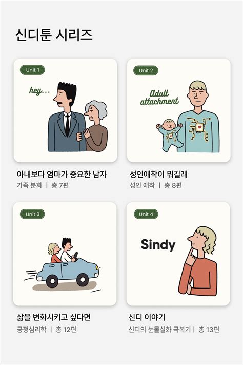 요즘 부부 멘탈케어 신디 Sindy