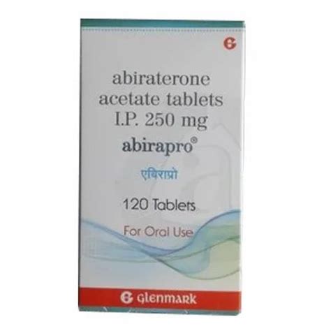 Glenmark I P 250 Mg Abiraterone Acetate Tablets For Oral Use