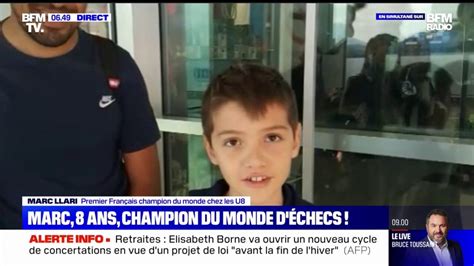 À 8 ans Marc Llari devient le premier Français à être sacré champion