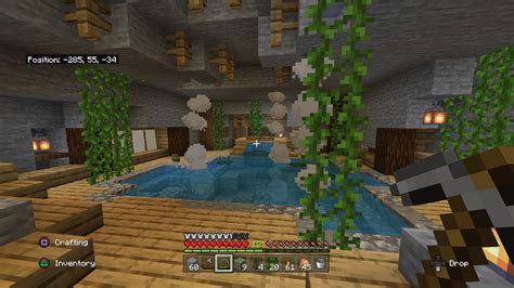 Underground Hot Springs R Minecraft