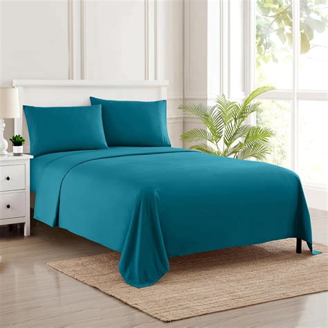 Amazon.com: Queen Size Bed Sheets - Breathable Luxury Sheets with Full ...