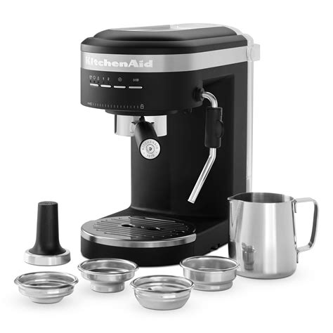 Customer Reviews KitchenAid Semi Automatic Espresso Machine Matte