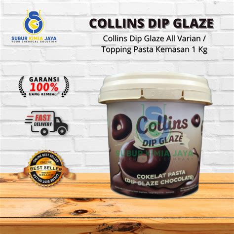 Jual Collins Dip Glaze All Varian 1 Kg Topping Pasta Shopee Indonesia