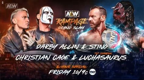 All Elite Wrestling Anuncia La Cartelera De Aew Rampage Grand Slam