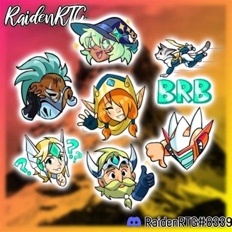 Brawlhalla Emoji Pack Game Items Gameflip