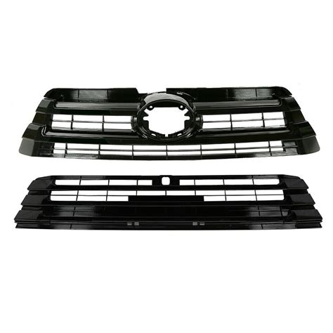 Waltyotur Fit For Toyota Highlander 2018 2019 Front Upper Lower Grille