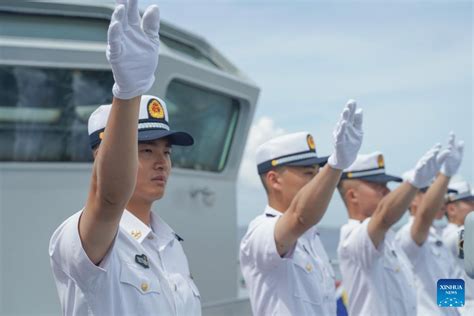 Chinese Naval Training Ship Qi Jiguang Arrives In Philippines For