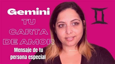 Géminis ♊️ Tú Carta De Amor Ya No Puedo Mas Quiero Ser Auntentico Y Gritar Que Te Amo