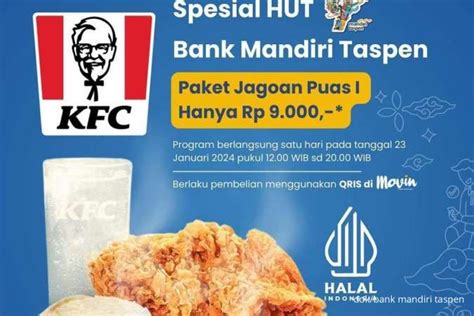 Promo Kfc Gratis Jagoan Puas Spesial Hari Senin Kode Promo Khusus Di