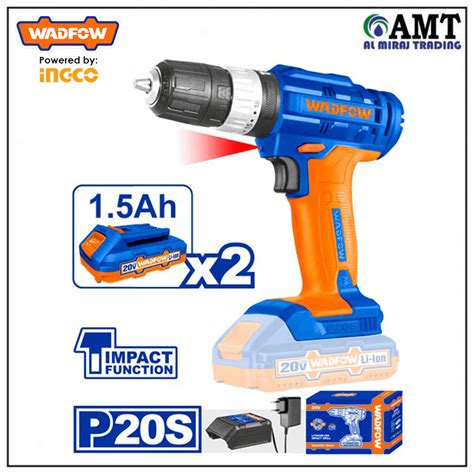 Wadfow Lithium Ion Impact Drill Wcdp