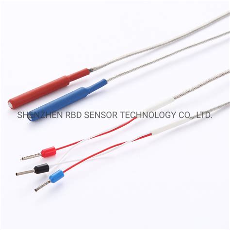 OEM High Temperature Resistance PVC Ntc 3435K 3950K 4016K Fire