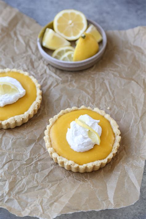 20 Minute Healthy Lemon Tart No Gluten No Dairy