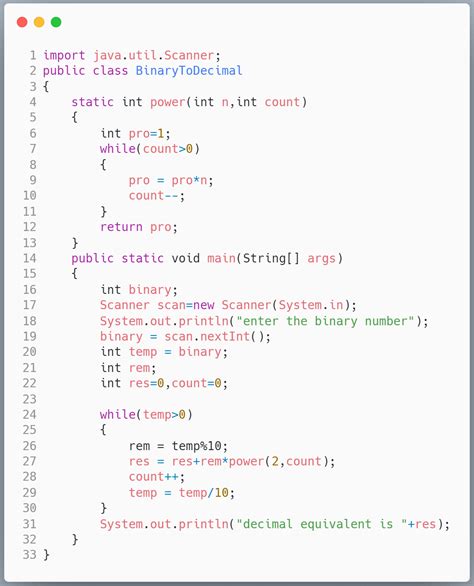 How To Convert Decimal To Binary In Java