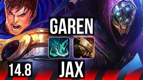 Garen Vs Jax Top 11 1 5 6 Solo Kills 39k Dmg Legendary Euw