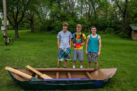 Cardboard Boat Regatta Nick Schwakeengineering Portfolio