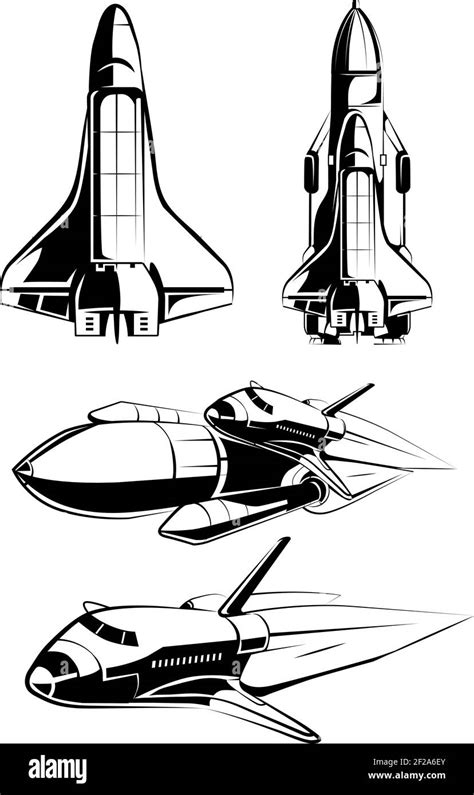 Раскраска шаттл (много фото) - drawpics.ru