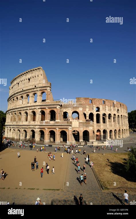 Rome Coliseum From Above Hi Res Stock Photography And Images Alamy