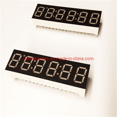 Wholesale 7 Segment 6 Digits Led Display China 7 Segment And Led Display