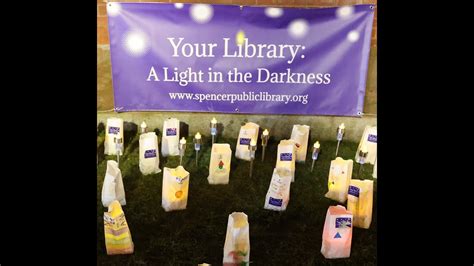 Richard Sugden Library Luminaries Display December 21 2021 Spencer