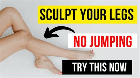 Slim Legs Zero Impact No Jump Workout Routine For Effective Toning