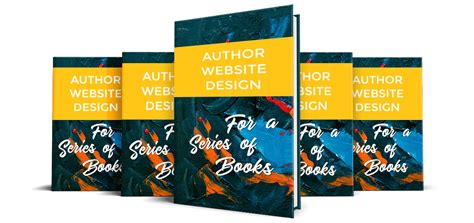 Author Website Design for Authors of a Series