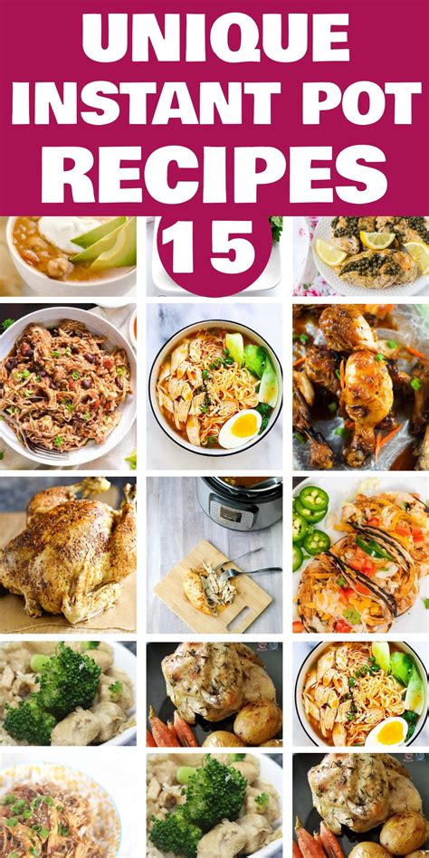 15 Healthy Instant Pot Recipes For A Delicious Meal Prep