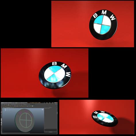 3d Bmw Emblem Logic Box Studio